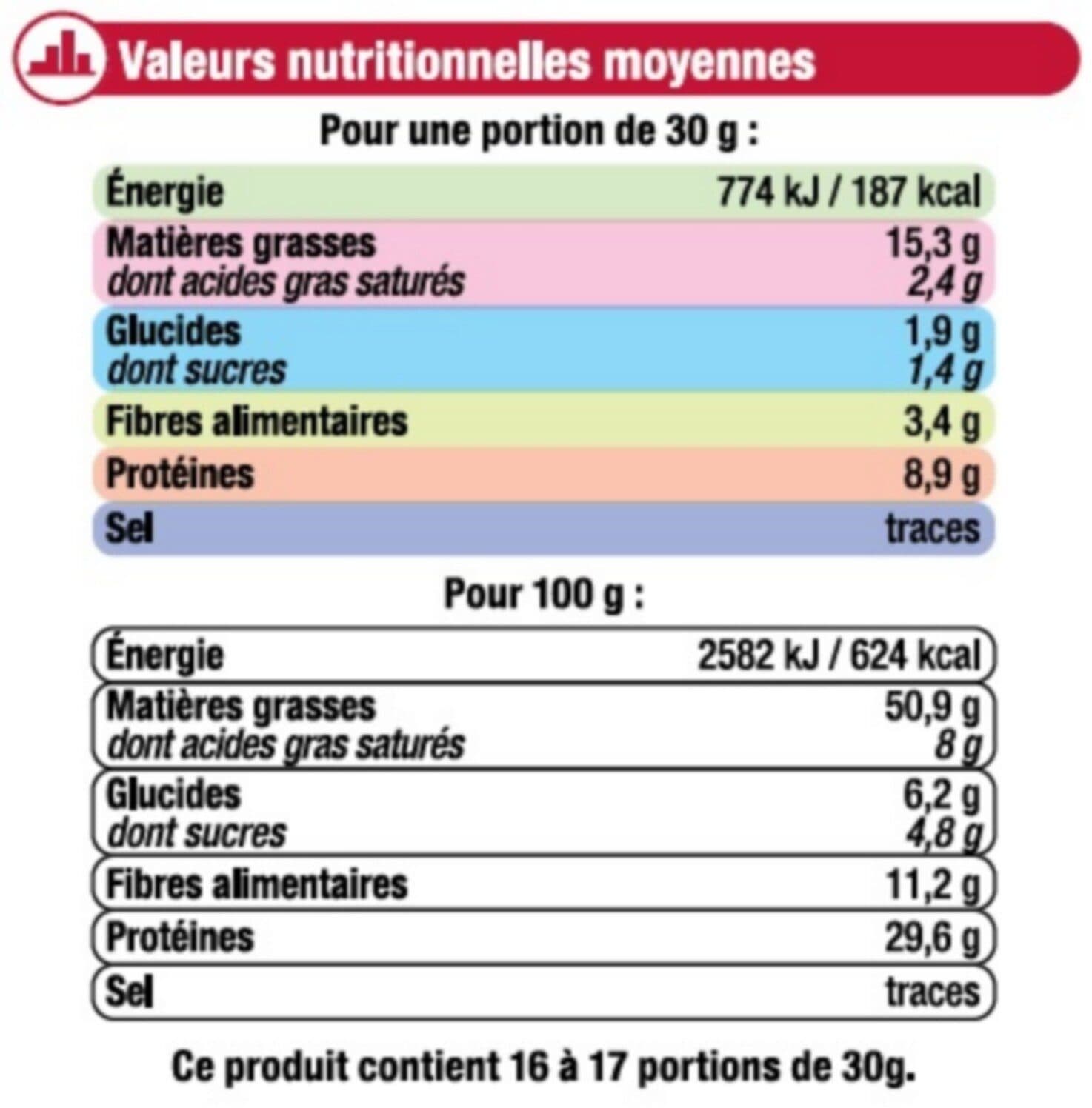 U Cacahuètes en coques - Sachet 500g packshot