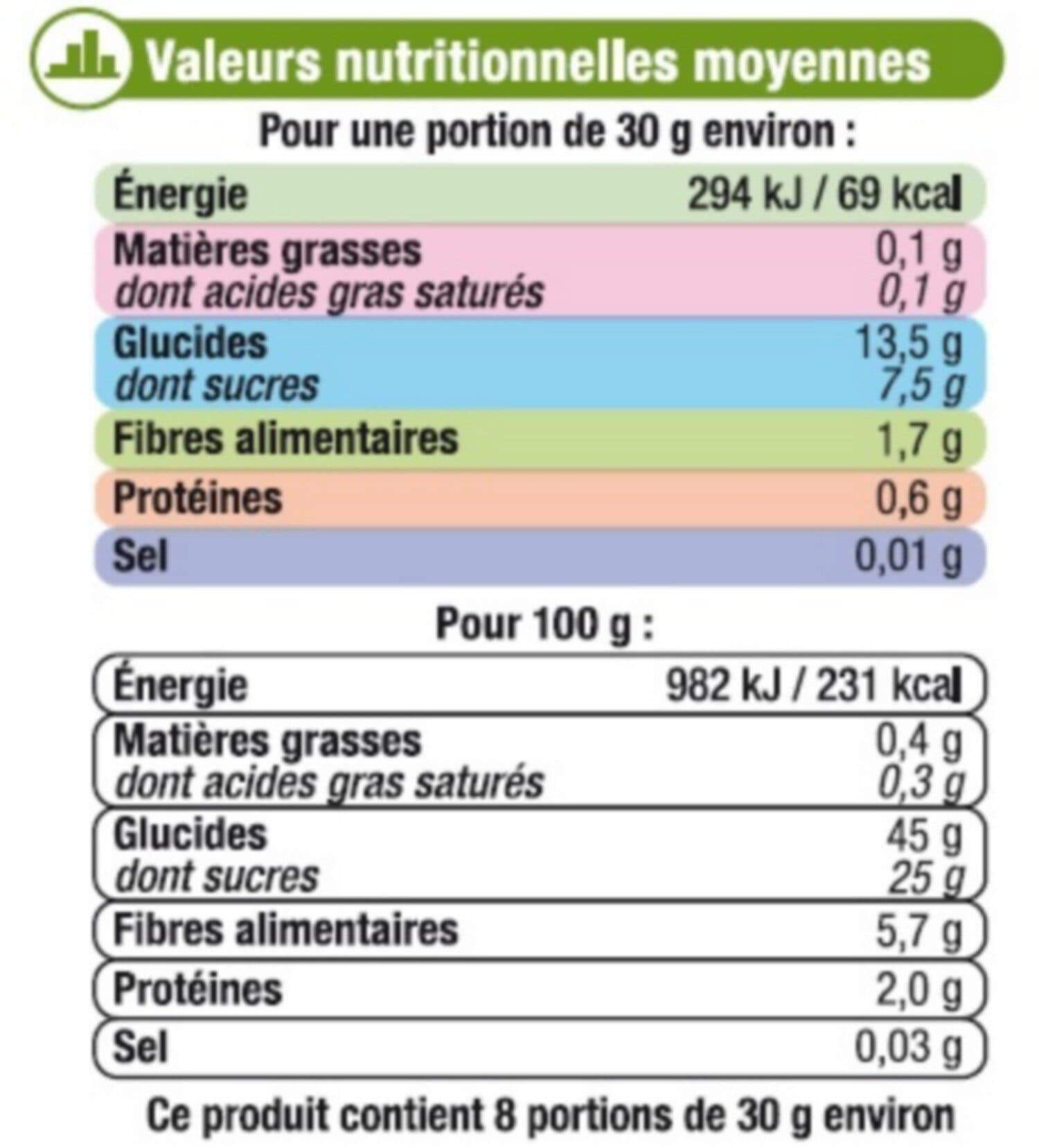 U Abricot moelleux - Sachet 250g packshot