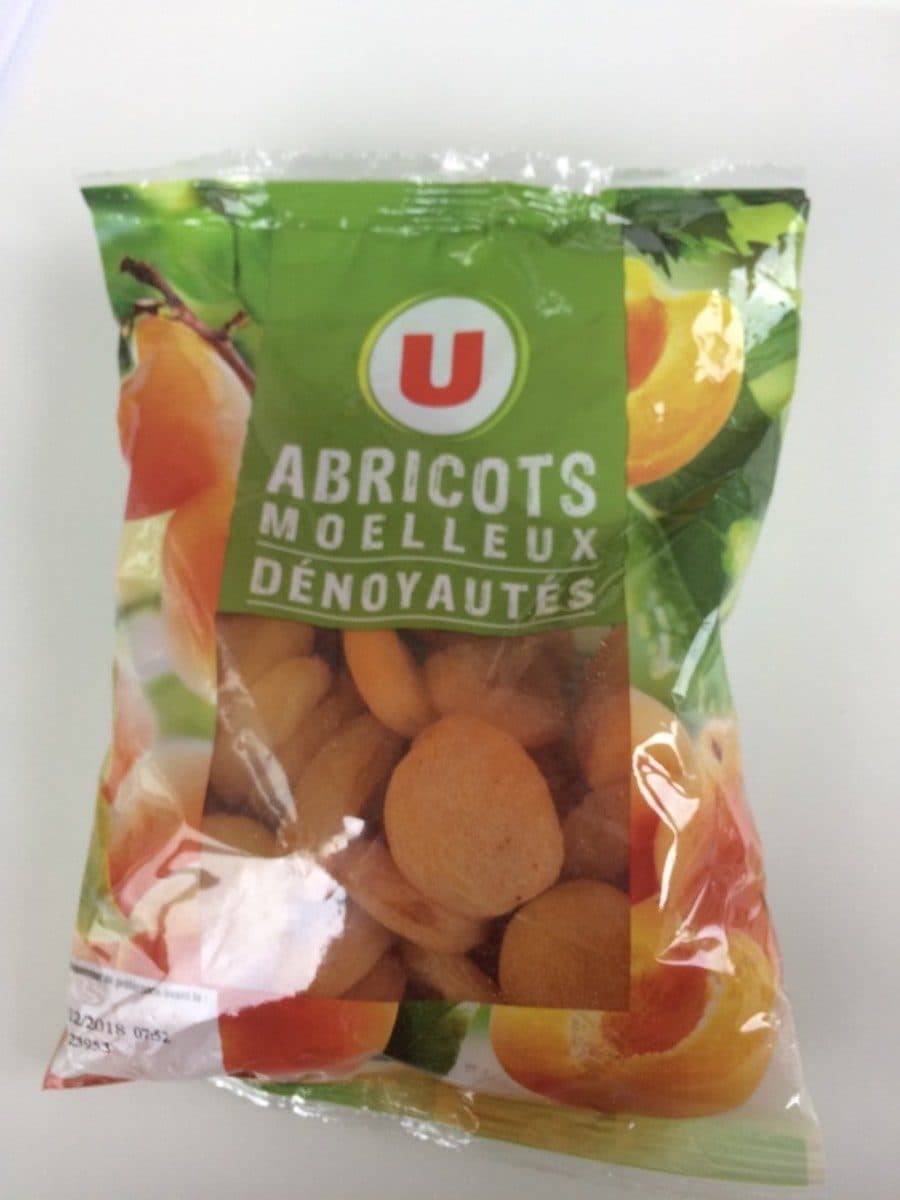 U Abricots secs moelleux dénoyautés packshot