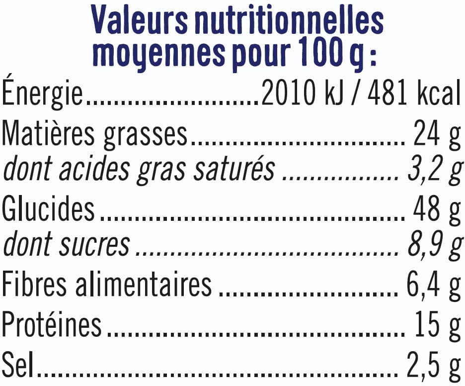 U Cacahuètes enrobées goût salé packshot