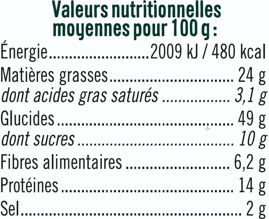 U Cacahuètes enrobées goût fromage oignon packshot