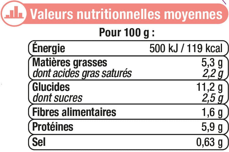 U Lasagnes aux 2 saumons et aux petits légumes packshot