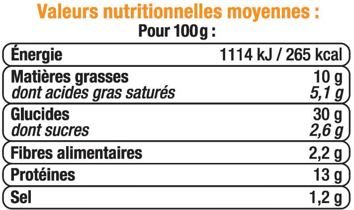 U Pizza aux 3 fromages, 200g packshot