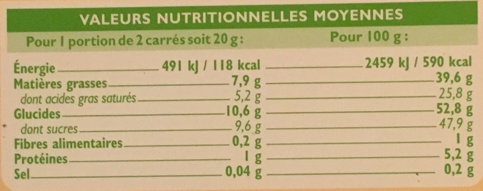 U Bio Chocolat blanc cranberries packshot