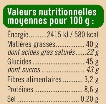 U Tablette de chocolat au lait et noisettes caramélisées 100g packshot