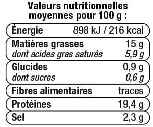 U Râpé de lardons fumés cuits VIANDE DE PORC FRANCAISE packshot