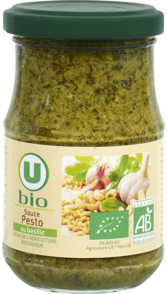 U Sauce pesto packshot