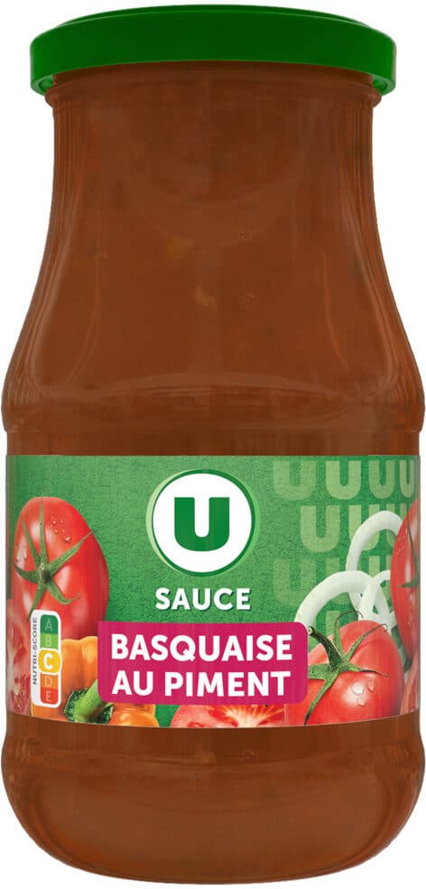 U Sauce basquaise bocal de 446ml - 420g packshot