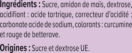 U Bonbons Confiserie soucoupes acidulées en poudre sachet de 39g packshot