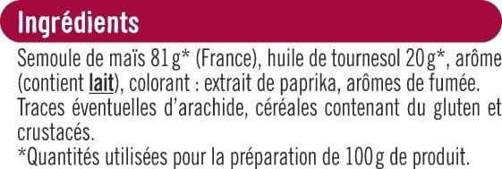 U Biscuits apéritifs Croquant goût bacon sachet de 90g packshot