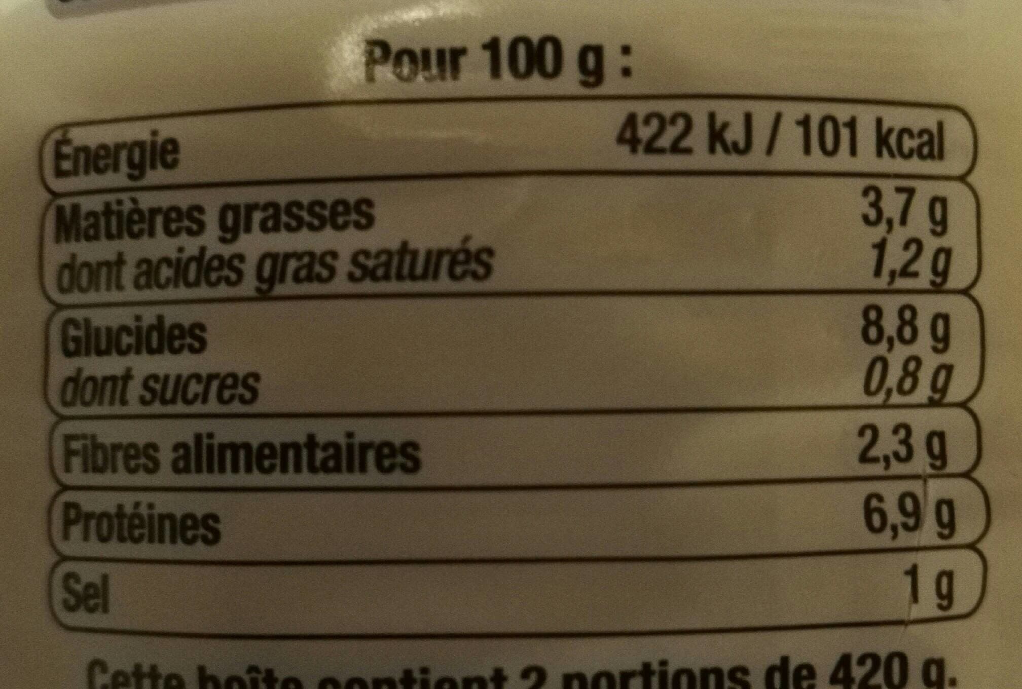 U Saucisses Lentilles Cuisinées U, Boîte De 4 / 4, packshot