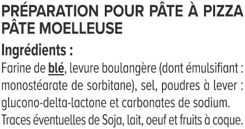 U Préparation pour pâte à pizza boîte de 520g packshot