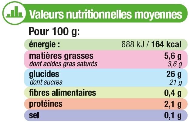 U Glace fraise avec morceaux de fraises packshot