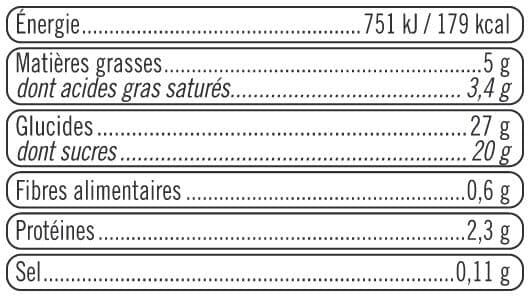 U Crème glacée rhum/raisins, bac 534G packshot
