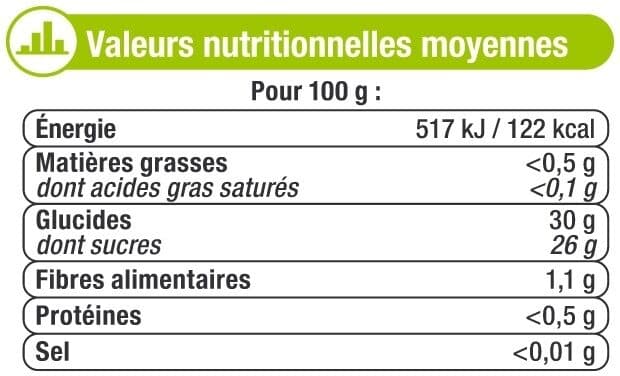 U Sorbet poire packshot