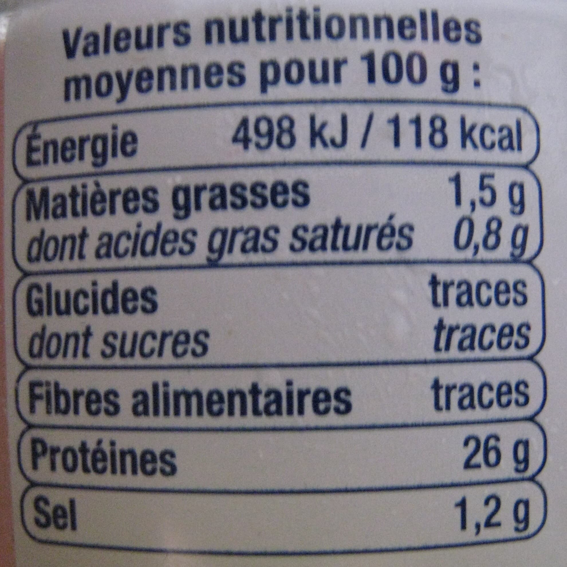 U Thon entier au naturel Pêché à la canne packshot