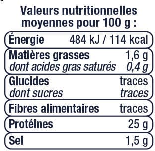 U Thon en tranche pêché à la canne packshot