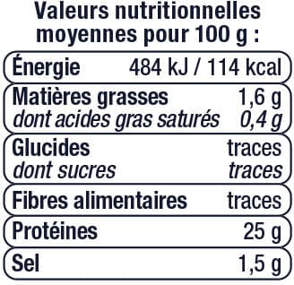 U Thon en tranche au naturel pêché à la ligne boîte 1/3 186g packshot