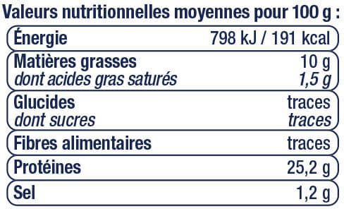 U Thon entier à l'huile de tournesol pêché canne 3 boîtes soit 240g packshot