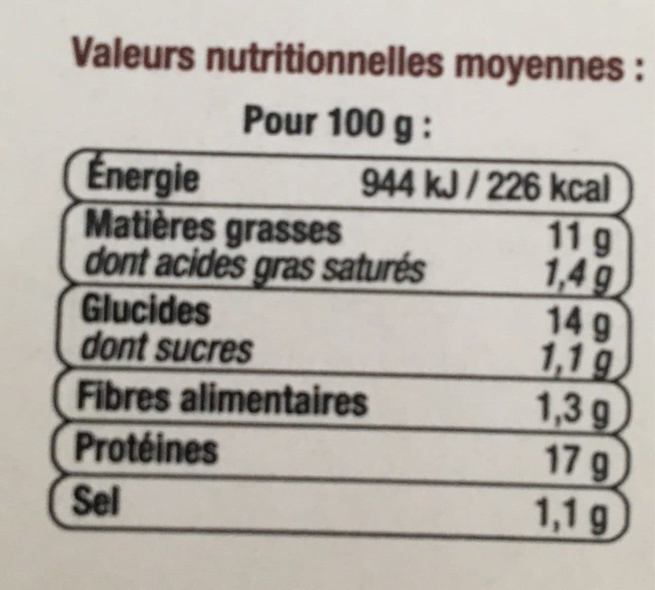 U Nuggets de filet de poulet packshot