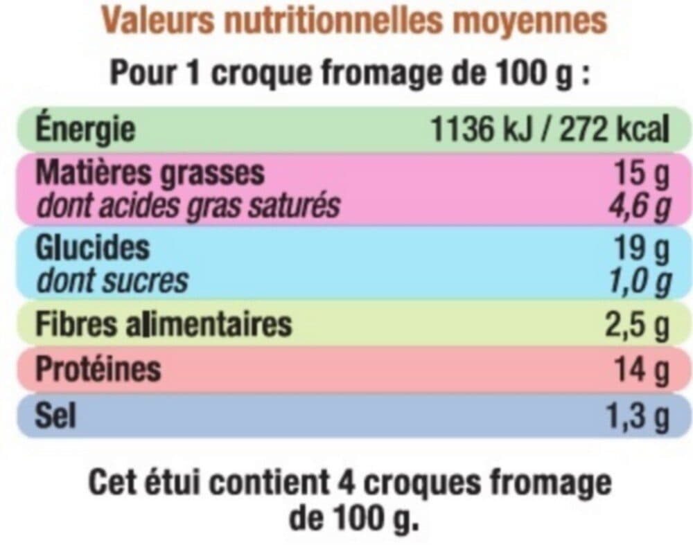 U Croque fromage packshot