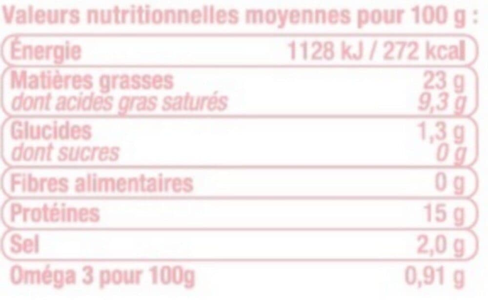 U Chipolata sans colorant aux herbes, France, 4 pièces, barquette, 220g packshot