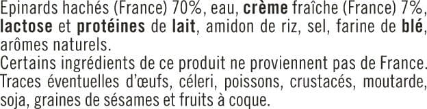 U Epinards hâchés à la crème fraîche 1kg packshot
