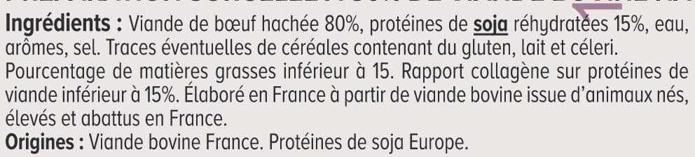 U Haché moelleux, 10x100g packshot