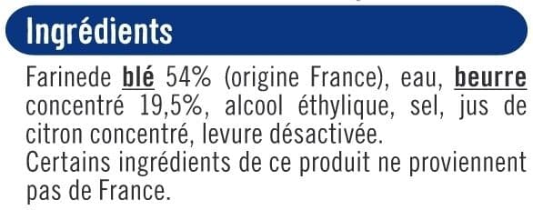 U Pâte feuilletée au beurre prête à dérouler 230g packshot