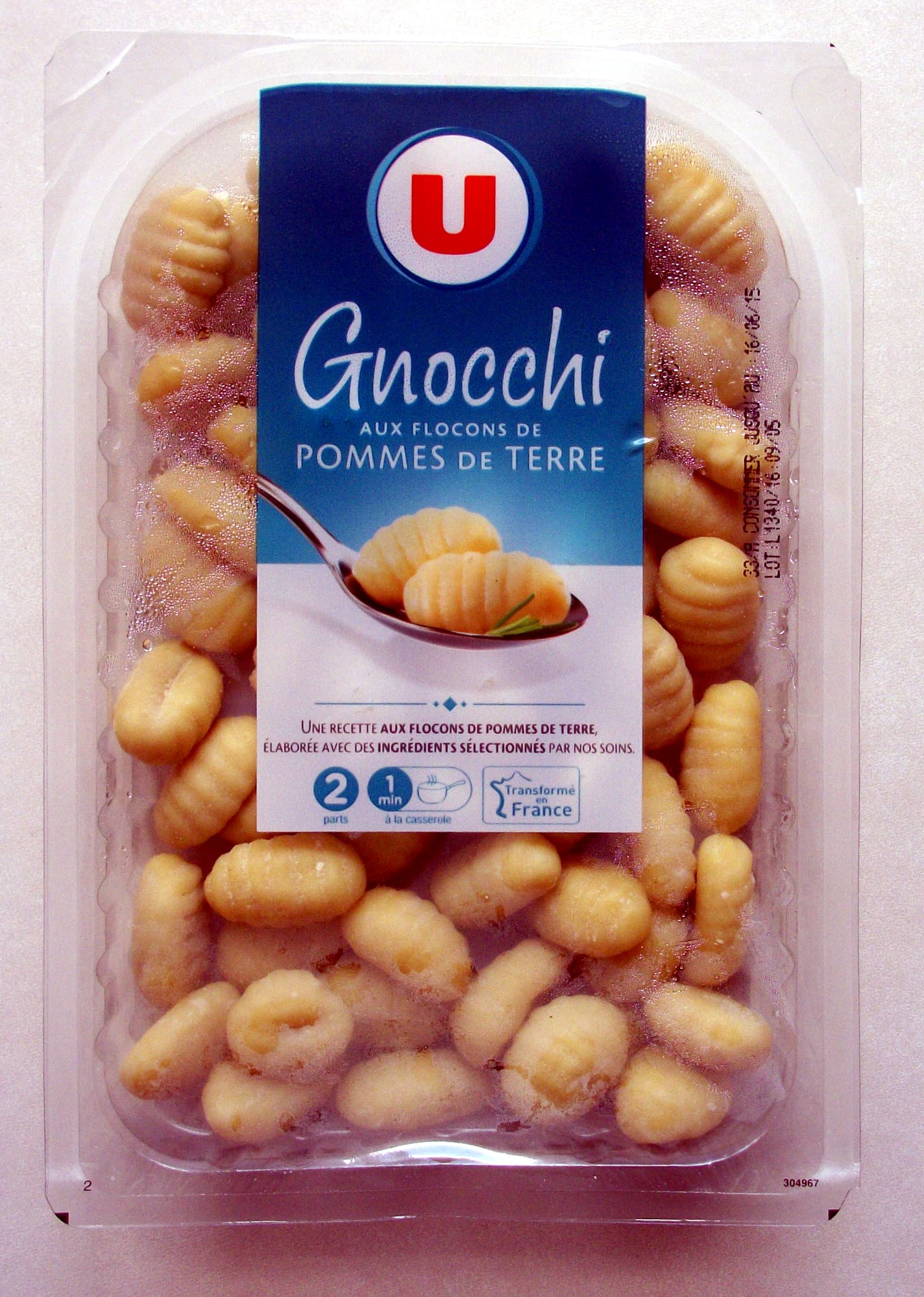 U Gnocchi - Pommes de terre packshot
