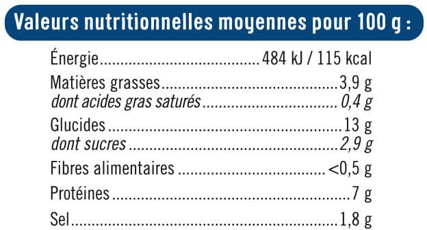 U Miettes de Surimi à base de chair de poisson saveur crabe - 200g packshot