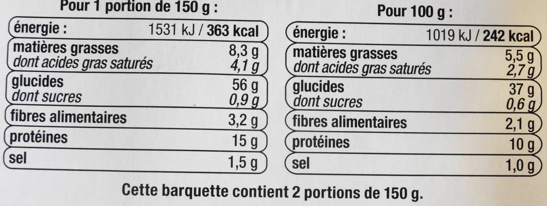 U Ravioli, aux oeufs frais, 5 fromages packshot