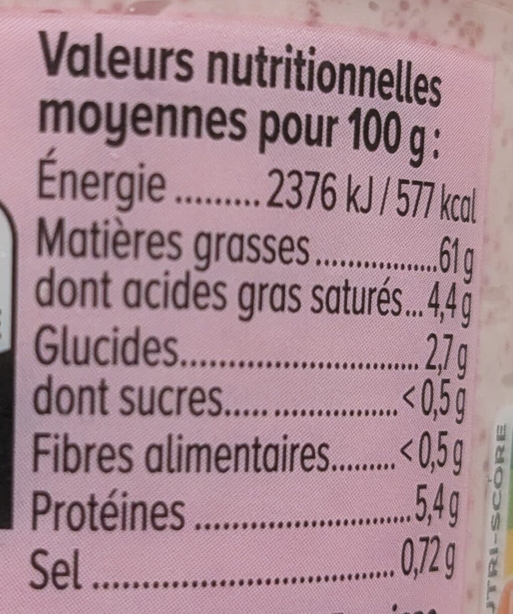 U Tarama aux oeufs de cabillaud packshot