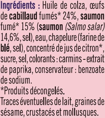 U Tarama au saumon fumé 100g packshot