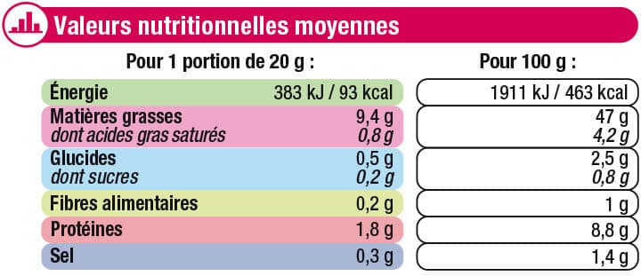 U Tarama aux oeufs de cabillaud packshot