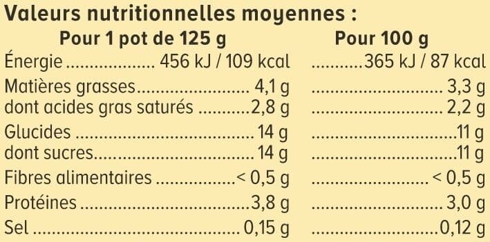 U Yaourts nature sucrés 12x125g packshot