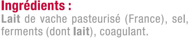 U Camembert au lait pasteurisé 21% de MG, 8 portions - 240g packshot