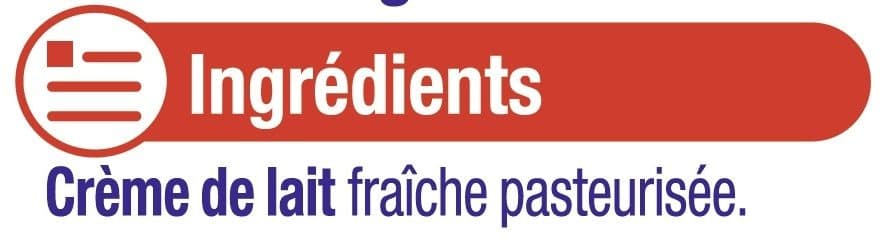 U Crème fraîche fluide 30%MG - 50cl packshot