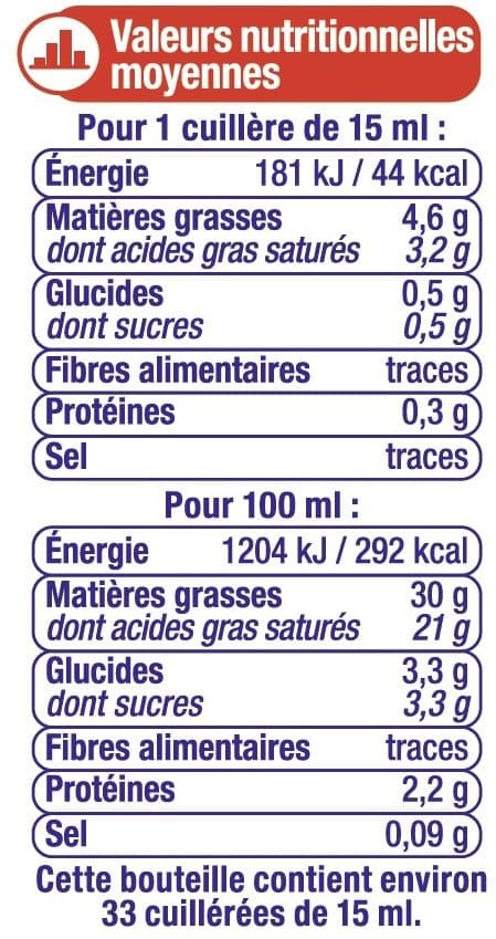 U Crème fraîche fluide 30%MG - 50cl packshot