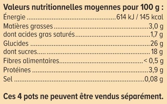U Gâteaux de riz nappés de caramel 4x100g packshot