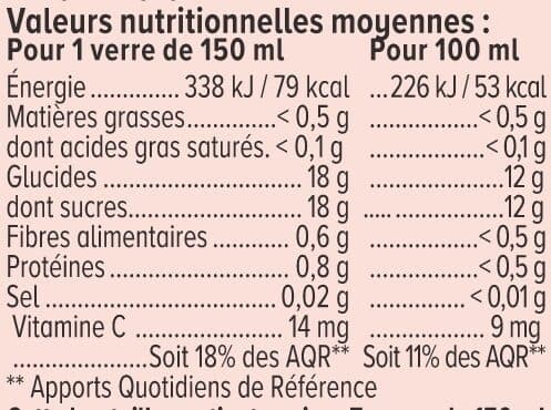 U Pur jus orange et fruits mangue goyave bouteille de 1l packshot