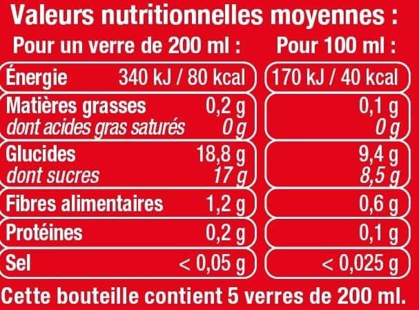 U Boisson grenade sans sucre ajouté packshot