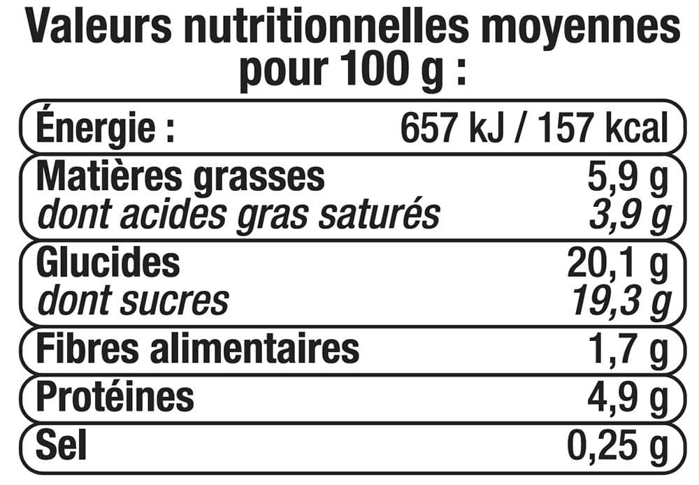 U Mousse au chocolat noir 4x60g packshot