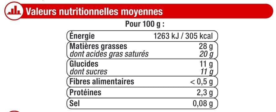 U Crème UHT fouettée à la vanille sous pression 28% packshot