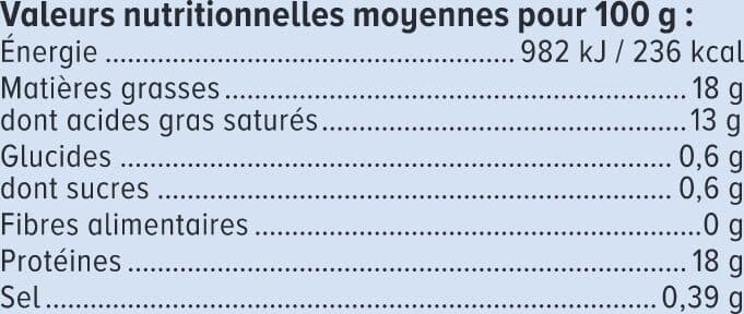 U Mozzarella au lait pasteurisé 18%mg packshot