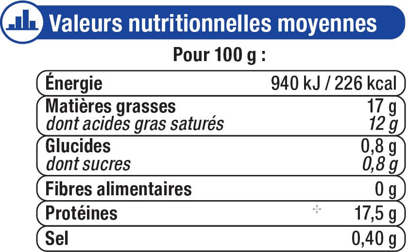 U Mozzarella au lait pasteurisé 18%MG, 2x125g packshot
