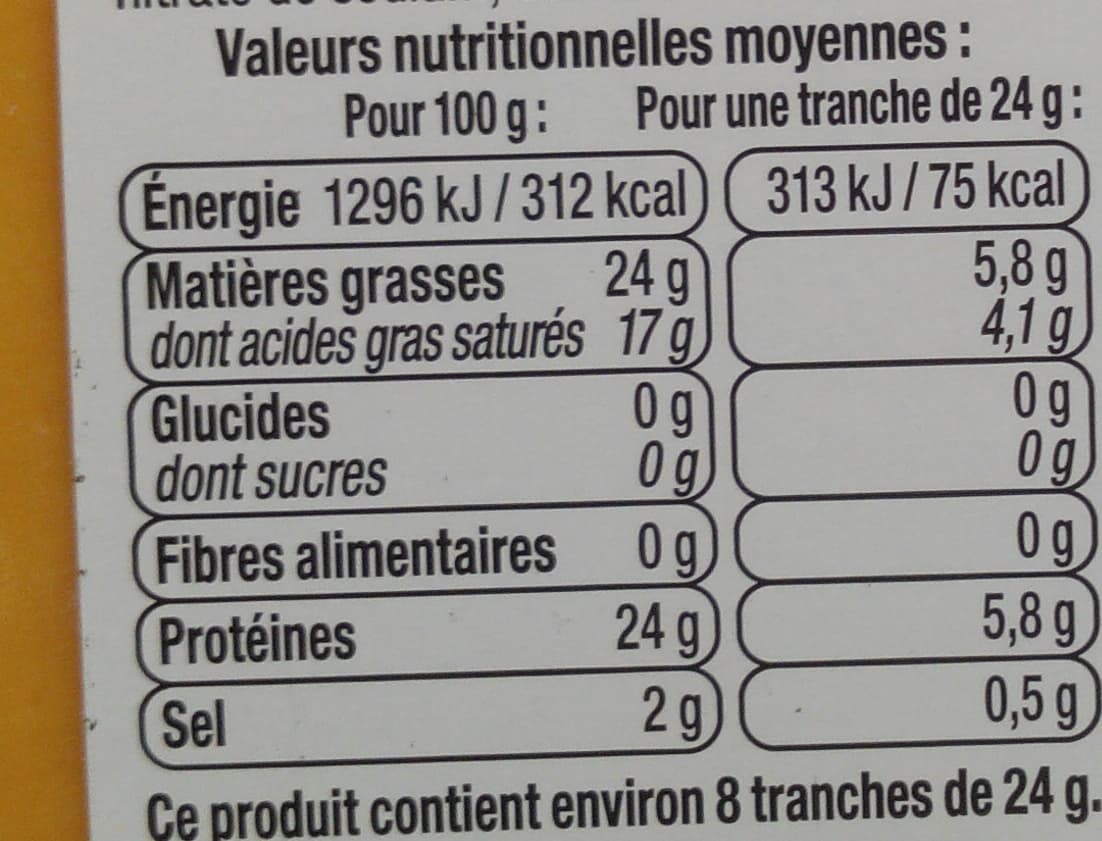 U Tranchettes fromage de Hollande packshot