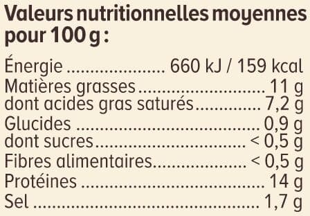 U Cancoillotte IGP à l'ail au lait pasteurisé 11% de MG - 250g packshot