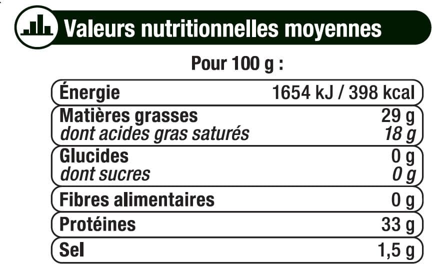 U Fromage râpé italien Grana Padano AOP - 100g packshot