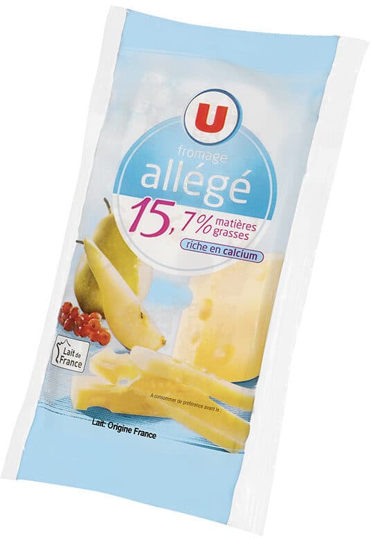 U Fromage au lait pasteurisé allégé 7% de MG packshot